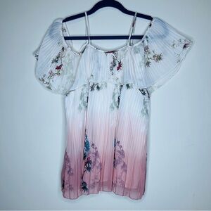 Lauren Conrad Flowy Lined Off-the-Shoulder Blouse